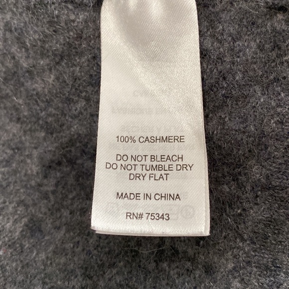 Paul Costelloe 💯 Pure Cashmere Heathered Cardigan Size L - Picture 11 of 15